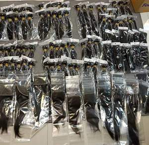 批发未加工的原始人类发束10A级角质层对齐貂皮巴西接发供应商 - Product Image 6