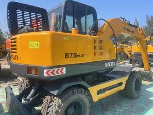 Venta caliente 2021 7.5Ton Excavadora de ruedas usada para motor 90% Nuevo | Entrega de Puerto directo Certificado CE Original - Product Image 2