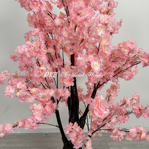 Arbre artificiel en soie rose en gros, fausse fleur de <span class=keywords><strong>cerisier</strong></span> <span class=keywords><strong>japonais</strong></span>, grand arbre artificiel de 180 cm en gros - Product Image 4