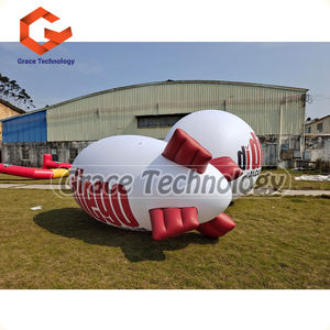 Publicité extérieure Dirigeable Ballon Gonflable Hélium <span class=keywords><strong>Zeppelin</strong></span> <span class=keywords><strong>LED</strong></span> Éclairage Dirigeable Modèles D'avions - Product Image 3