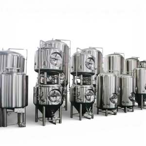 Meilleur Prix Système de Fermentation de Bière 10 BBL 1000 L, Fermenteurs Coniques 9 BBL 500 L 1000 L, Système de Brassage de Bière pour Bière Pilsner - Product Image 1