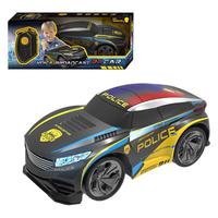 Voiture RC personnalisée 2,4 GHz 4 canaux à changement de voix, fonction d'envoi vocal à une touche, jouet acrobatique pour enfants, son et lumières intérieurs/extérieurs, cadeau
