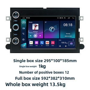 Radio de Coche Android para Ford F150 F250 F350 500 Fusion <span class=keywords><strong>Explorer</strong></span> E150/E250 Escape Focus <span class=keywords><strong>Edge</strong></span>, Carplay, Multimedia, Navegación GPS - Product Image 3