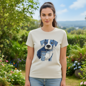 T-Shirt Unisex 100% Cotone 210GSM con Stampa DTF, Casual, Traspirante e Resistente, Maglietta da Donna - Product Image 3