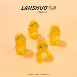 Lanshuo Mini 3D Cartoon Dragon Doll Plastic Resin DIY <b>Car</b> Ornament <b>Decorative</b> Accessories For Desktop And Interior - Product Image 1