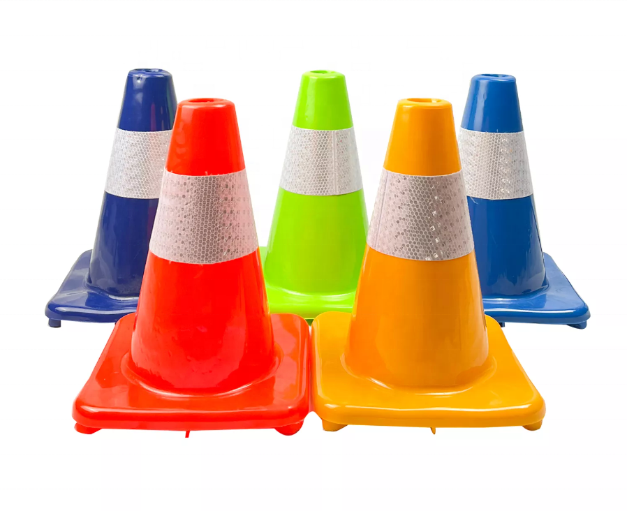 ПВХ Светоотражающая мороженое дорожного конуса ленты рукав для предупреждения безопасности