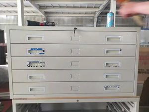 Multi-Drawers Modern Metal A0/A1 Size File Cabinet for Workshop and Home <strong>Office</strong> Paper/<strong>Drawing</strong>/Map Storage - Product Image 5