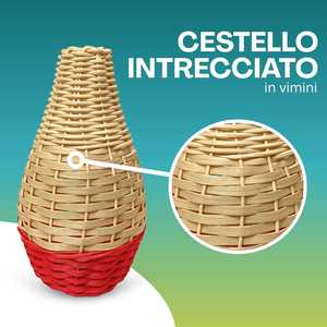 La Tombola Napoletana con 48 Cartelle, Tabellone Smorfia, 90 Números de Madera y Cesta de Mimbre - Product Image 4