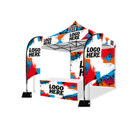 Individuell Bedrucktes 4x4m Dach Aluminium-Rahmen Pop-up Display Werbe-Faltzelt für Outdoor-Partys & Hochzeiten