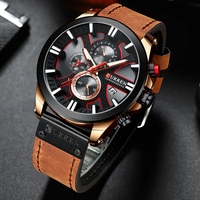 CURREN 8346 Nuevo Reloj de Pulsera de Cuarzo de Moda para Hombre con Fecha Reloj Masculino Reloj Deportivo Impermeable para Hombre