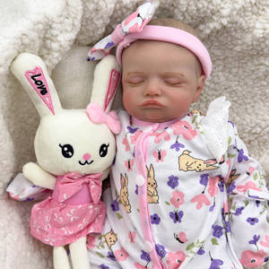 Bebé recién nacido realista <span class=keywords><strong>de</strong></span> vinilo <span class=keywords><strong>de</strong></span> <span class=keywords><strong>silicona</strong></span> muñeca <span class=keywords><strong>Reborn</strong></span> niña cuerpo completo realista <span class=keywords><strong>Reborn</strong></span> Baby Dolls - Product Image 3