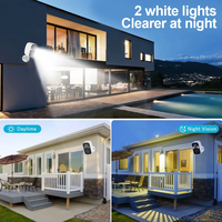 Wistino 2K HD Mini Batería Wifi Cámara Detección de movimiento al aire libre Alarma Color Visión nocturna 4G Cámaras De Seguridad