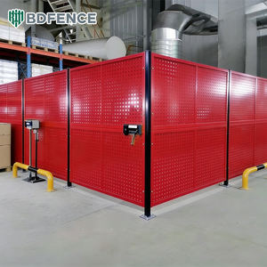 Valla Perforada Galvanizada con Apertura Personalizada |   Barrera de Seguridad de Alta Visibilidad para Línea de Ensamblaje y Logística de Almacén - Product Image 5