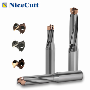 Interchangeable Head Solid Carbide CNC Drilling Tools Spade Cutting Deep Hole Crown <strong>Drill</strong> <strong>Bit</strong> with Crown <strong>Drill</strong> <strong>Insert</strong> Processing - Product Image 2
