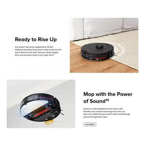 Pour aspirateur robot S7 Maxv Ultra avec fonction de nettoyage humide et sec, usage domestique, puissance d'aspiration de 2499 Pa, navigation Lidar - Product Image 5