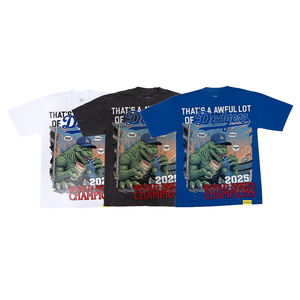 T-Shirt ALOCS 2025 World Champs Traspirante per l'Estate di Destodubb, 100% Cotone, Magliette Hip Hop Personalizzate per Uomo, Streetwear - Product Image 1