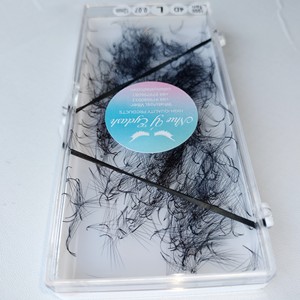 Extensions de cils en faux vison 4D/1000 faites à la main, souples et lisses, avec boîtes d'emballage personnalisées NY4D, cils 0.07 CC/D pour la vente en gros - Product Image 2