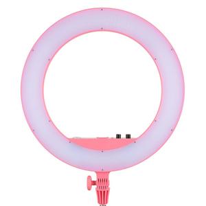 Godox — éclairage Ring LIght à LED de couleur rose, 3300-8000K, accessoires pour prise de vue de Portrait, projecteur - Product Image 1