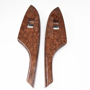 Cadre de tableau de bord pour Corolla 2007-2013, couleur bois de pêche, matériau ABS, avec ruban adhésif ou vis pour l'installation - Product Image 2