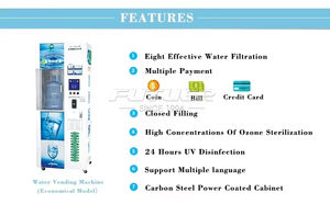 Máquinas Expendedoras de <span class=keywords><strong>Agua</strong></span> Automáticas que Funcionan <span class=keywords><strong>con</strong></span> Monedas, Dispensador de Bebidas Personalizado OEM ODM, Envase de Viales para Llenado de Champú - Product Image 4