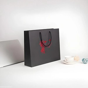 Sacchetti di carta con logo borsa personalizzata Kraft regalo Shopping <span class=keywords><strong>Boutique</strong></span> la tua confezione artigianale di <span class=keywords><strong>fiori</strong></span> di lusso per Goodie Dresses - Product Image 3
