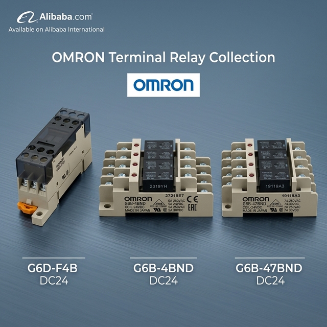 Module Terminal Relay Omrons G6D-F4B DC24 G6B-4BND/47BND DC24 Open 24V With Base 4-way Normally Open 1114p/1174P