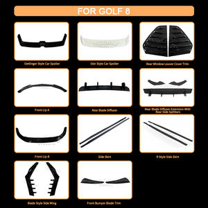 Produits de Tuning en plastique ABS en Fiber de carbone Style <span class=keywords><strong>R</strong></span> séparateur latéral jupes latérales pour VW <span class=keywords><strong>Volkswagen</strong></span> <span class=keywords><strong>Golf</strong></span> 8 MK8 mise à niveau <span class=keywords><strong>Golf</strong></span> <span class=keywords><strong>R</strong></span> - Product Image 3