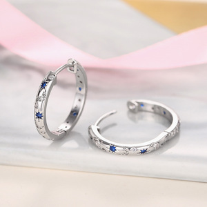 Pendientes de Sol y Luna para Mujer, Diseño de Rayos Celestiales, Joyería de Moda para Uso Diario - Product Image 6