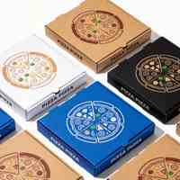 Boîte à pizza, emballage en carton, boîtes à pizza personnalisées, boîtes en carton ondulé, emballage pour la restauration rapide