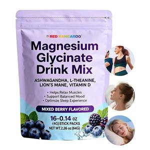 Minuman Bubuk Penenang Label Pribadi, Mendukung Pengurangan Kortisol, Bantu Tidur, Relaksasi, Fokus, Kesehatan Imun & Otak, Suplemen Minuman - Product Image 1