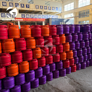 Cilindro de Gas <span class=keywords><strong>Butano</strong></span> Portátil Global de 3 kg, Acero Duradero de 6.6 L, Baja Presión, Certificado ISO, para Cocina Doméstica, Color y Logotipo Personalizados de Fábrica - Product Image 6