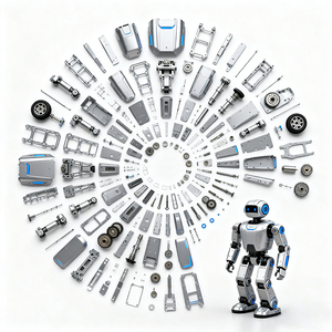 <span class=keywords><strong>CNC</strong></span> biến phay gia công POM nhựa ABS bộ phận kim loại mô hình nhân tạo Robot thông minh <span class=keywords><strong>CNC</strong></span> gia công nguyên mẫu - Product Image 2