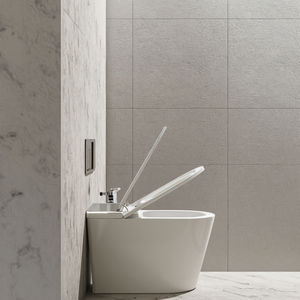 S027 Bidé Inteligente De Luxo Definido Por Usuário Duplo Com Tela De Exibição Enema Cleanse Smart Toilet - Product Image 1