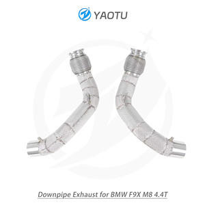 Tubo de Escape de Alto Rendimiento de Acero Inoxidable YT 304, Diseñado Específicamente para <span class=keywords><strong>BMW</strong></span> F9X <span class=keywords><strong>M8</strong></span> 4.4T - Product Image 6