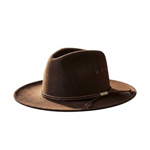 Chapeau de cowboy 100 % cuir véritable, qualité supérieure, personnalisable, unisexe, toutes saisons, pour l'équitation, la plage, les voyages et les loisirs équestres - Product Image 1