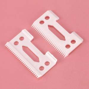 ใหม่10ชิ้นใบมีดกรรไกรตัดเซรามิกเซอร์โคเนีย28ฟันเหมาะสำหรับ<span class=keywords><strong>ปั</strong></span><span class=keywords><strong>ต</strong></span><span class=keywords><strong>ต</strong></span>าเลี่ยนอาวุโส <span class=keywords><strong>Wahl</strong></span> - Product Image 4