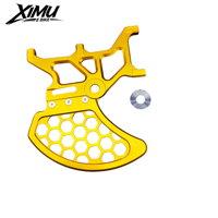 Support de frein à double étrier renforcé XIMU CNC pour TalariaR MX3 MX4 avec accessoires de protection de disque pour disque de moto de 203 mm