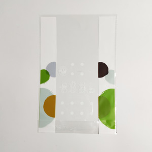 Bolsa de refuerzo inferior BOPP transparente autoadhesiva de grado alimenticio reciclado para alimentación con logotipo - Product Image 2