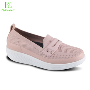 Calzado ortopédico de alta calidad Cómodo transpirable Plantilla de soporte de arco Zapatos de diabetes <span class=keywords><strong>para</strong></span> <span class=keywords><strong>damas</strong></span> - Product Image 4
