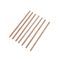 Pajitas de Madera al por Mayor Directo de Fábrica, Pajitas Biodegradables para Beber, Logotipo Personalizado, Ecológicas