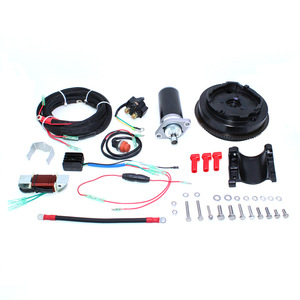 Yamaha Outboard Motor <b>Electric</b> Start Conversion <b>Kit</b> 63V-85550-00 60V Rear Control - Product Image 4