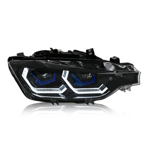 Faros Delanteros LED para BMW Serie 3 2012-2019 F30, Versión Americana y Europea, 12V, Nuevos, Faros Láser F30 Serie 3 2012-2 - Product Image 1