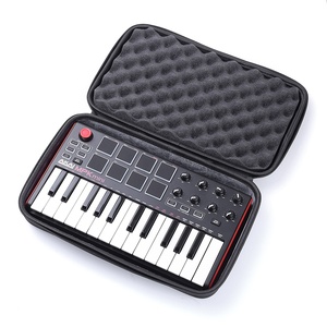 Estuche Protector de EVA para Instrumento Musical Portátil, Estuche de Transporte para <span class=keywords><strong>Teclado</strong></span> Inalámbrico <span class=keywords><strong>MPK</strong></span> Mini Play, Bolsa de Almacenamiento de Viaje para <span class=keywords><strong>Teclado</strong></span> Musical - Product Image 2