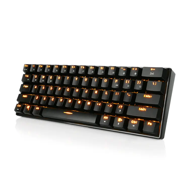 61 चाबियाँ यूनिवर्सल के लिए बीटी वायरलेस Backlight गेमिंग कीबोर्ड कंप्यूटर/लैपटॉप आरजीबी लैपटॉप मिनी कीबोर्ड Multifunctional कीबोर्ड सीई