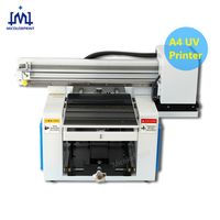 Digitale 6 Kleuren Mini Size Direct Diy Pen Id Kaart Cd Pvc Glas Lederen Metalen Houten Telefoonhoesje Led Inkt Jet Flatbed Uv Printer A4