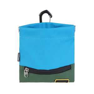 Échantillon gratuit OEM 2 couleurs Pochette à friandises avec logo personnalisé pour dressage d'animaux de compagnie Collation pour aliments pour chiens Sac à poignée de marche pour l'extérieur avec fermeture magnétique - Product Image 2