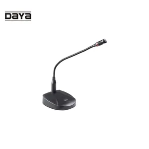 DAYA Dm 20 günstig Großhandel Konferenzkondensator verdrahtet professionelle Audio-Mikrofonbasis 3 V frei Gooseneck und 5-Meter-Kabel