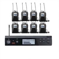 PSM300 sac mortuaire sans fil moniteurs en métal stéréo UHF Vocal dans le système de moniteur d'oreille PSM300 pour scène église PSM 300