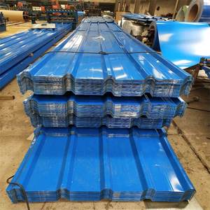 Tôle galvanisée enduite de couleur ppgi tôle d'acier ondulée calamina <span class=keywords><strong>toles</strong></span> galvanisés pour toitures - Product Image 3