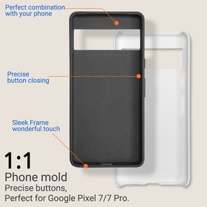 Prosub Ốp Lưng Điện Thoại Trắng 2 Trong 1 Thăng Hoa 3D Ốp Lưng Có Lớp Phủ Thăng Hoa Bảo Vệ Bằng Nhựa PC Cho Điện Thoại Di Động Google Pixel 7 Pro - Product Image 5
